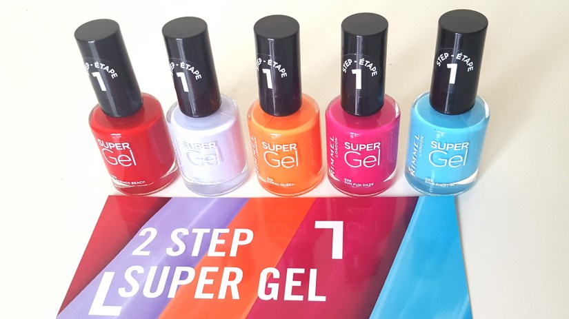 Rimmel 2 Step Super Gel Beach Ready Collection