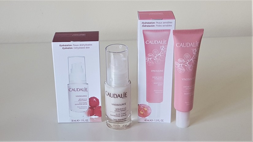Caudalie Serum and Sorbet