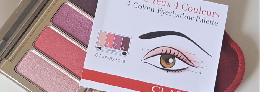 Clarins Lovely Rose shade card