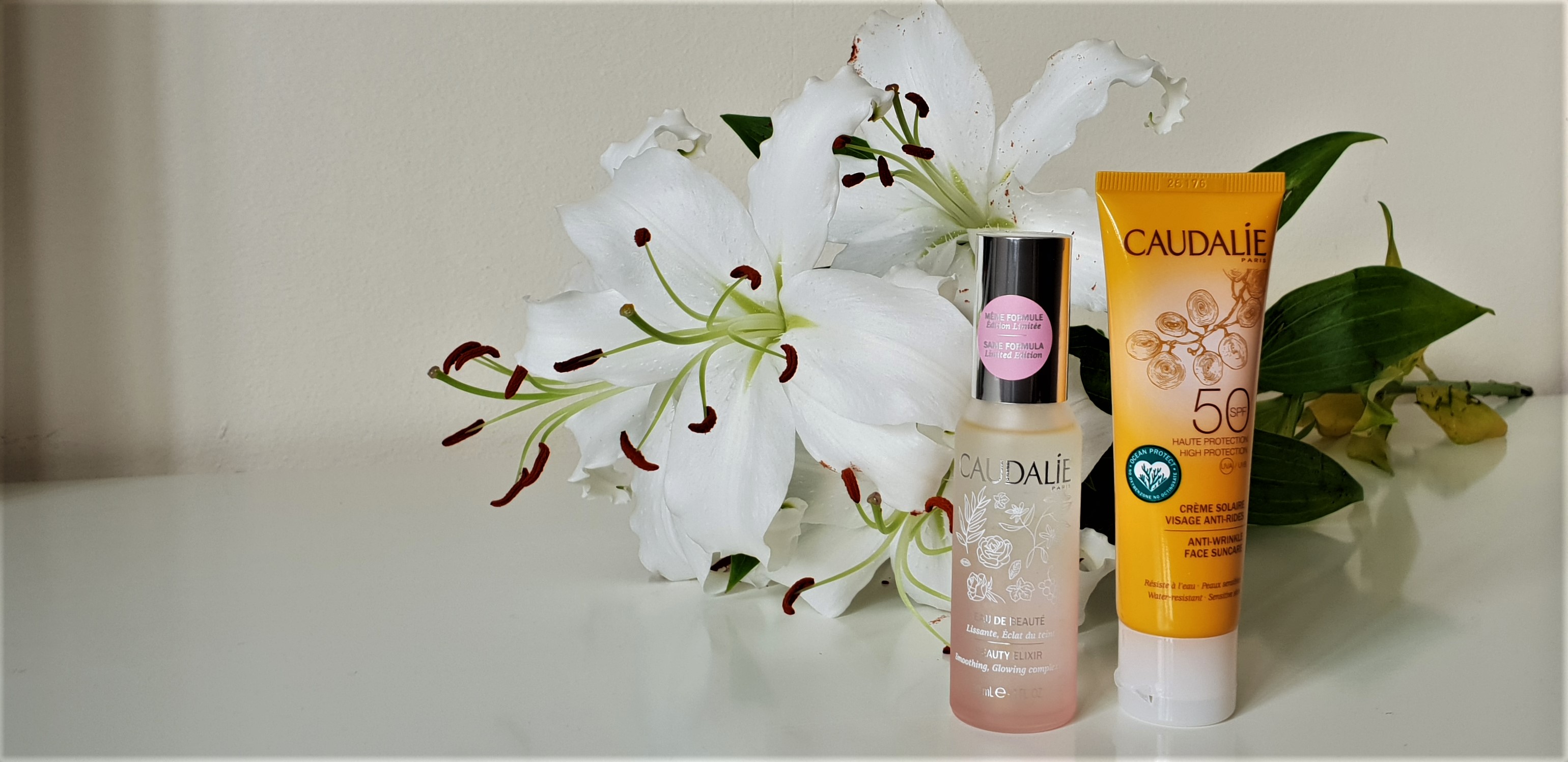 Caudalir Elixir & Anti Wrinkle Suncare SPF50